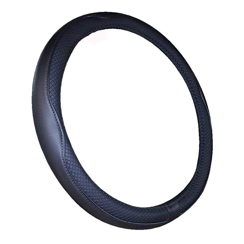 Mayco Bell Boat Steering Wheel Cover Microfiber Leather 13-13.5 inch (Black) - Image 2